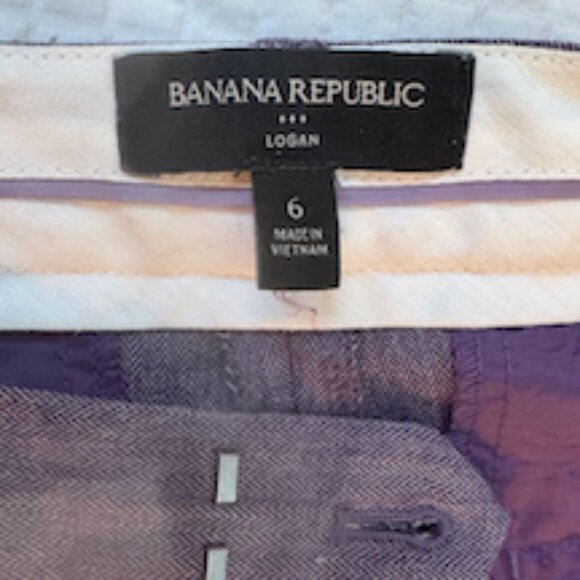 Purple Banana Republic slacks wide leg - Picture 5 of 5